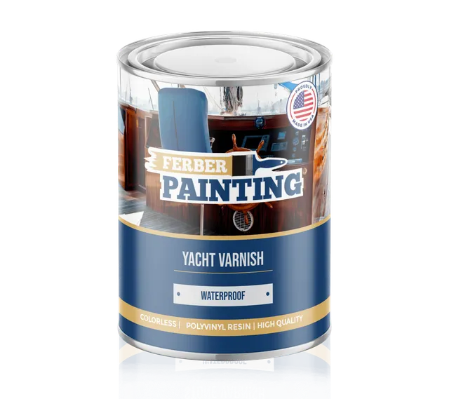 Ferber Painting Yacht Varnish båtlakk værbestandig