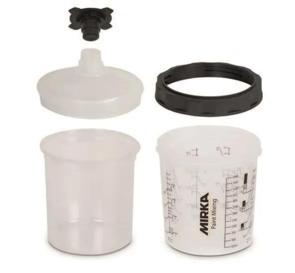 Mirka Paint Cup System filterlokk 125µm 50-pakning