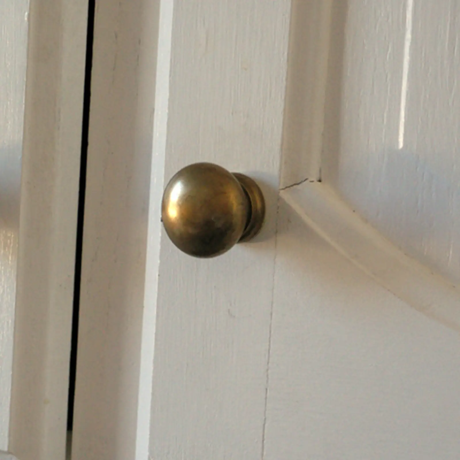 Gysinge knopp messing 30 mm til dør og skuff massiv