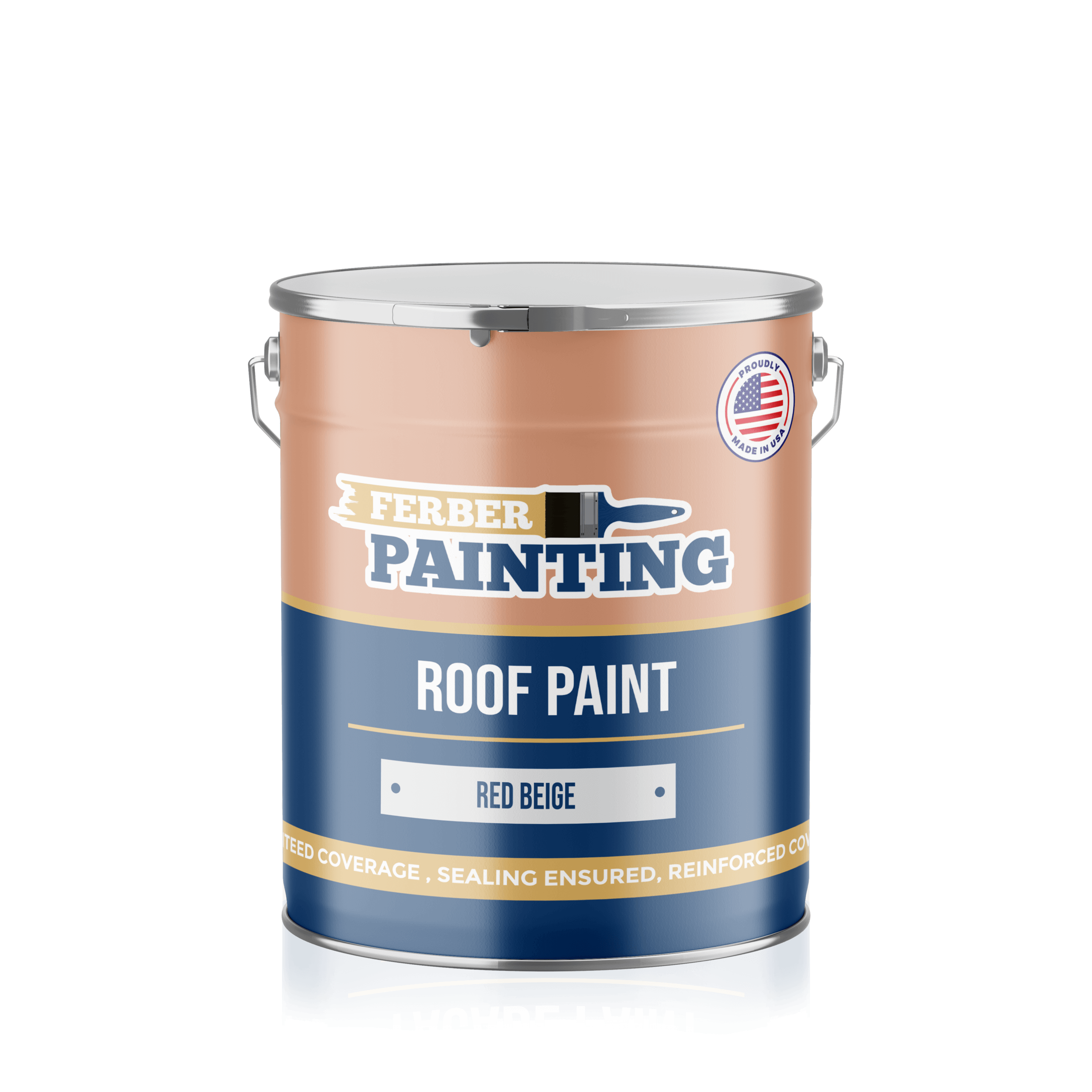 Ferber Painting Roof Paint Red Beige takmaling værbestandig