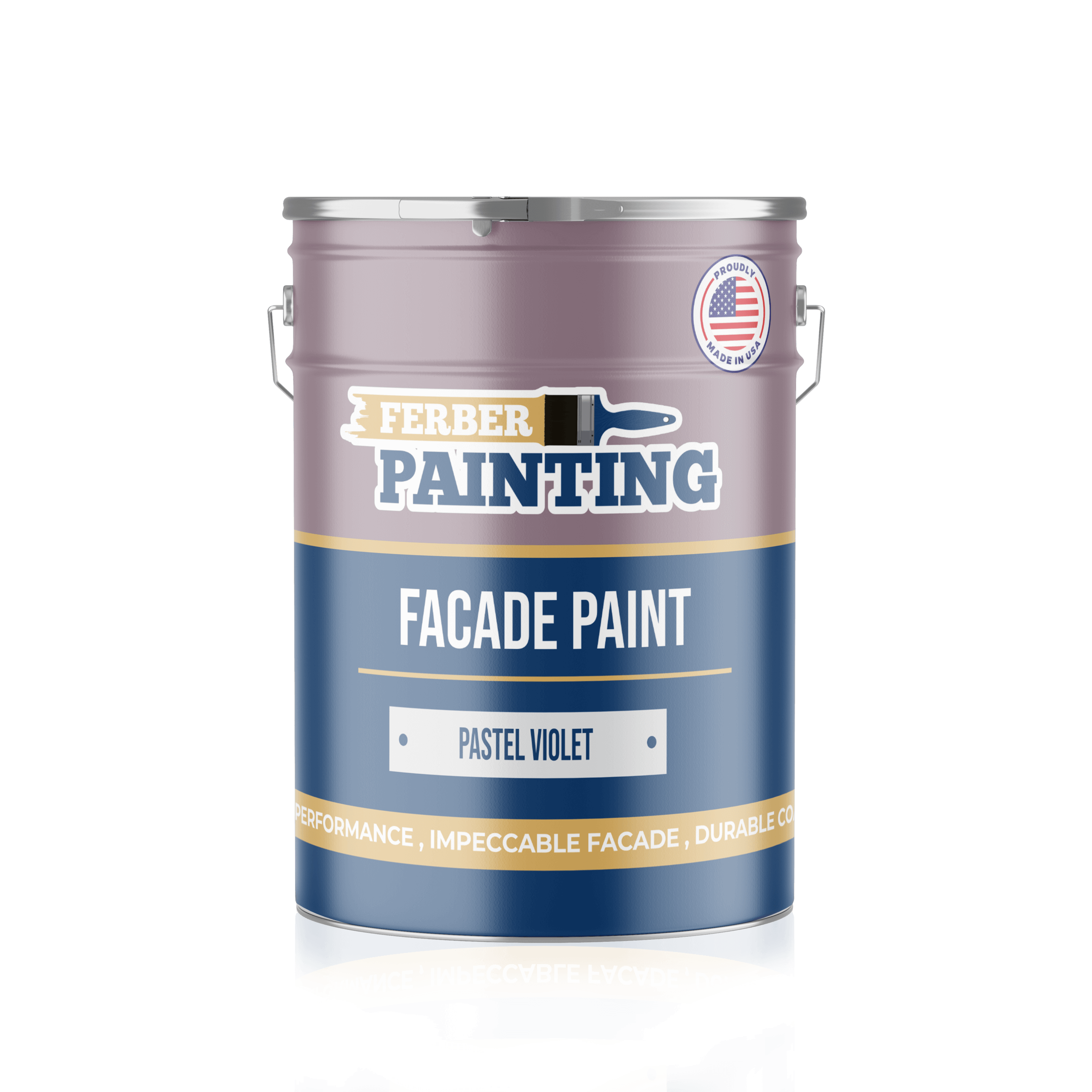 Ferber Painting Facade Paint Pastel Violet fasademaling pastellfiolett