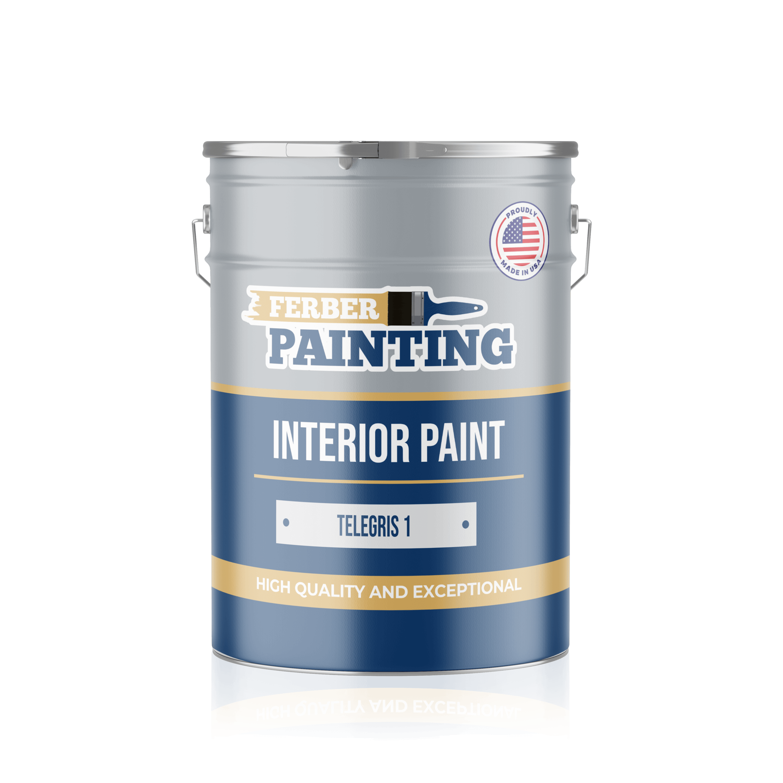 Ferber Painting Interior Paint Telegris interiørmaling vaskbar