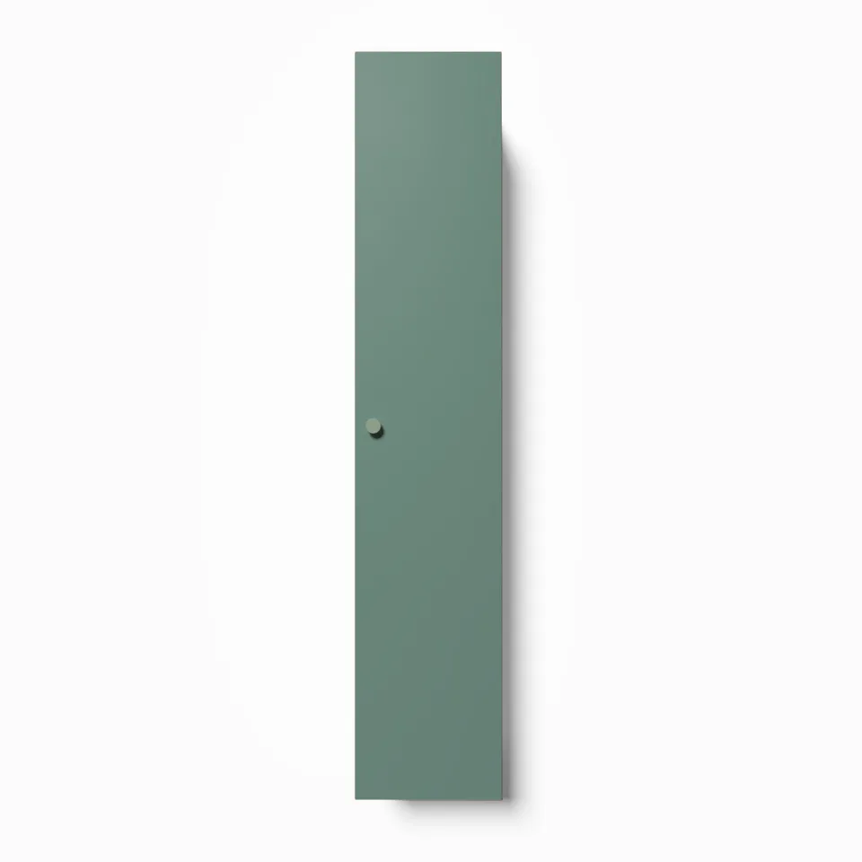 Toniton H3 høyskap slim 32 cm grønn venstre