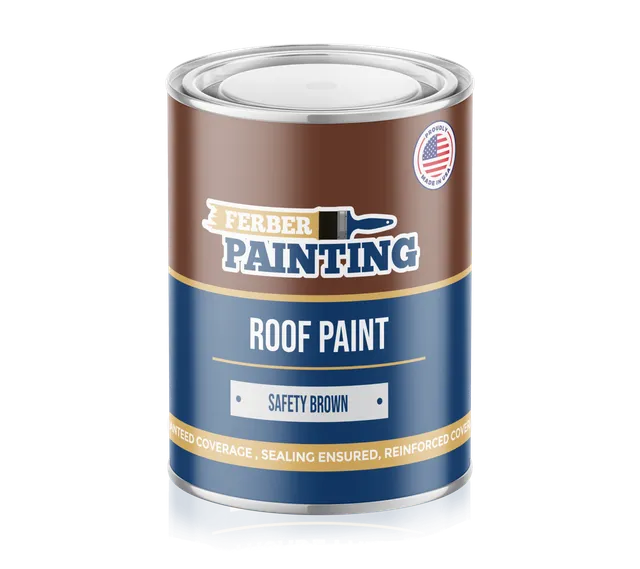 Ferber Painting takmaling sikkerhetsbrun UV-bestandig