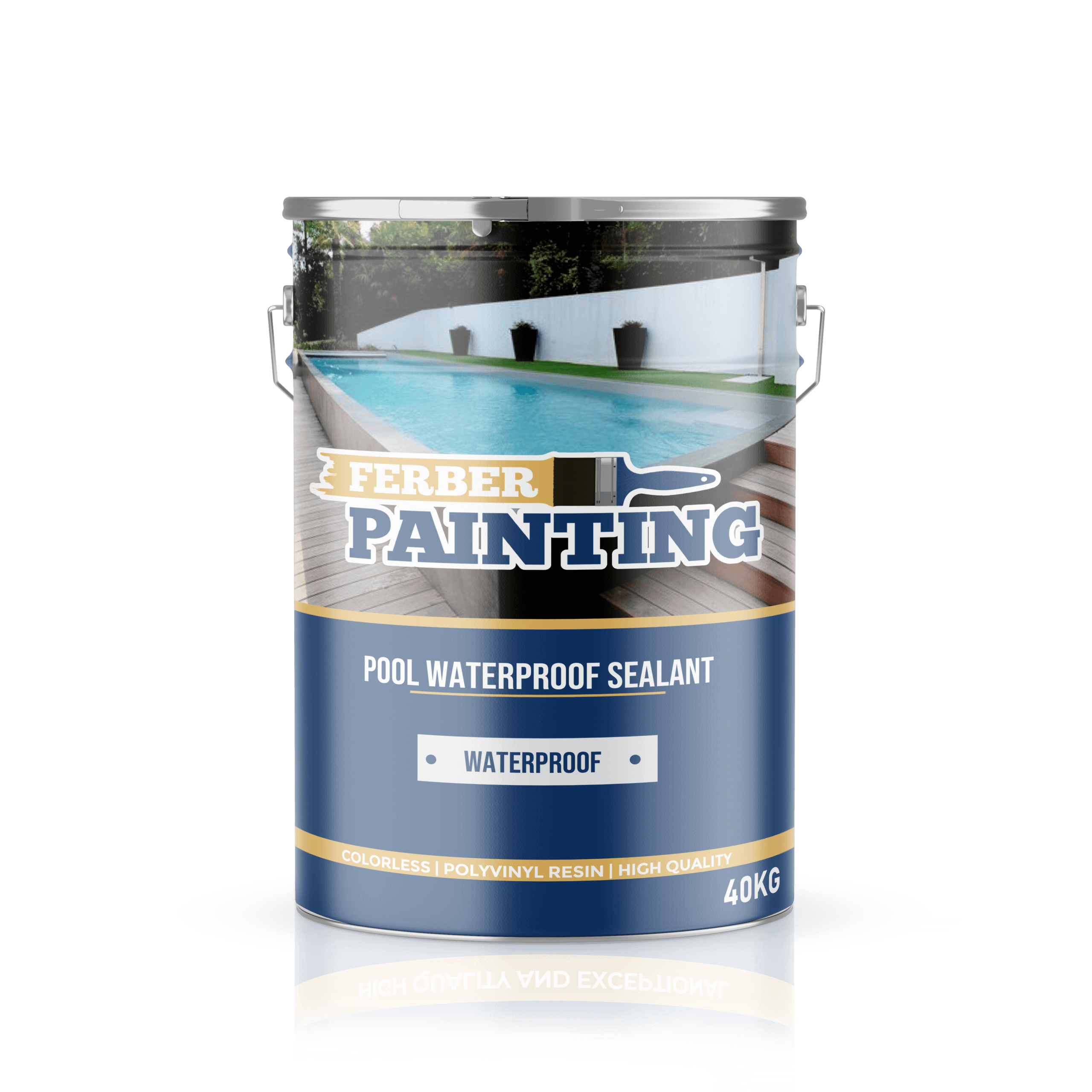 Ferber Painting bassengtetting vanntett membran 10 kg/m²