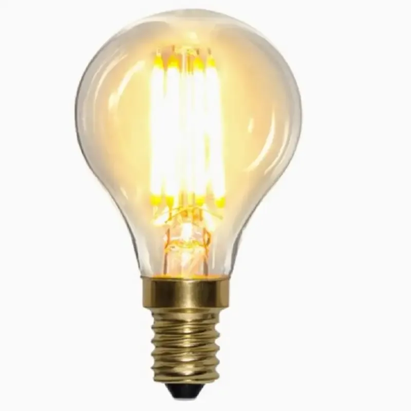 Gysinge LED-pære E14 4,5W dimbar kule filament