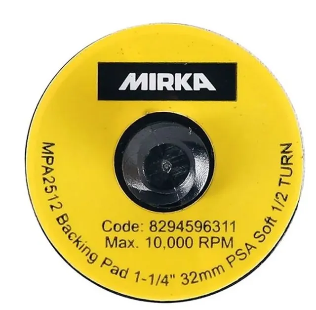 Mirka Roloc 32mm bakplate PSA myk 10-pk