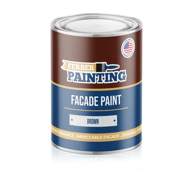 Ferber Painting fasademaling brun matt værbestandig