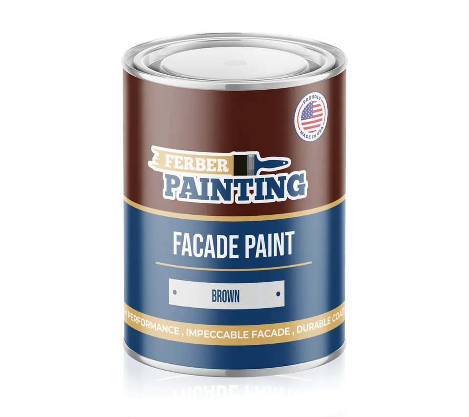 Ferber Painting fasademaling brun matt værbestandig
