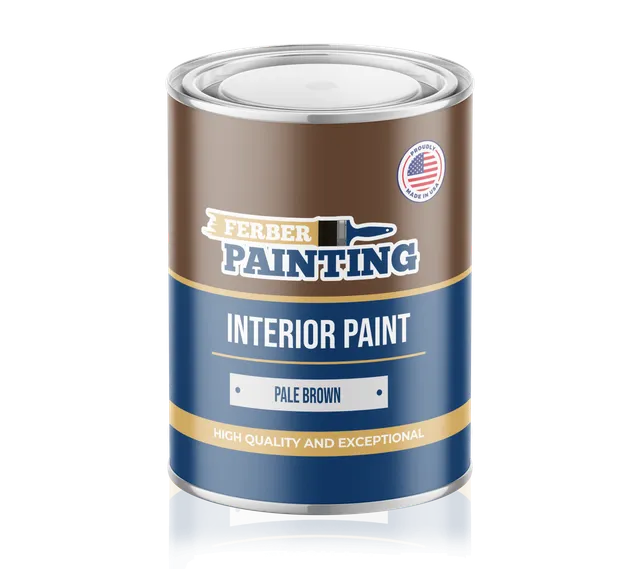 Ferber Painting interiørmaling lys brun veggmaling matt