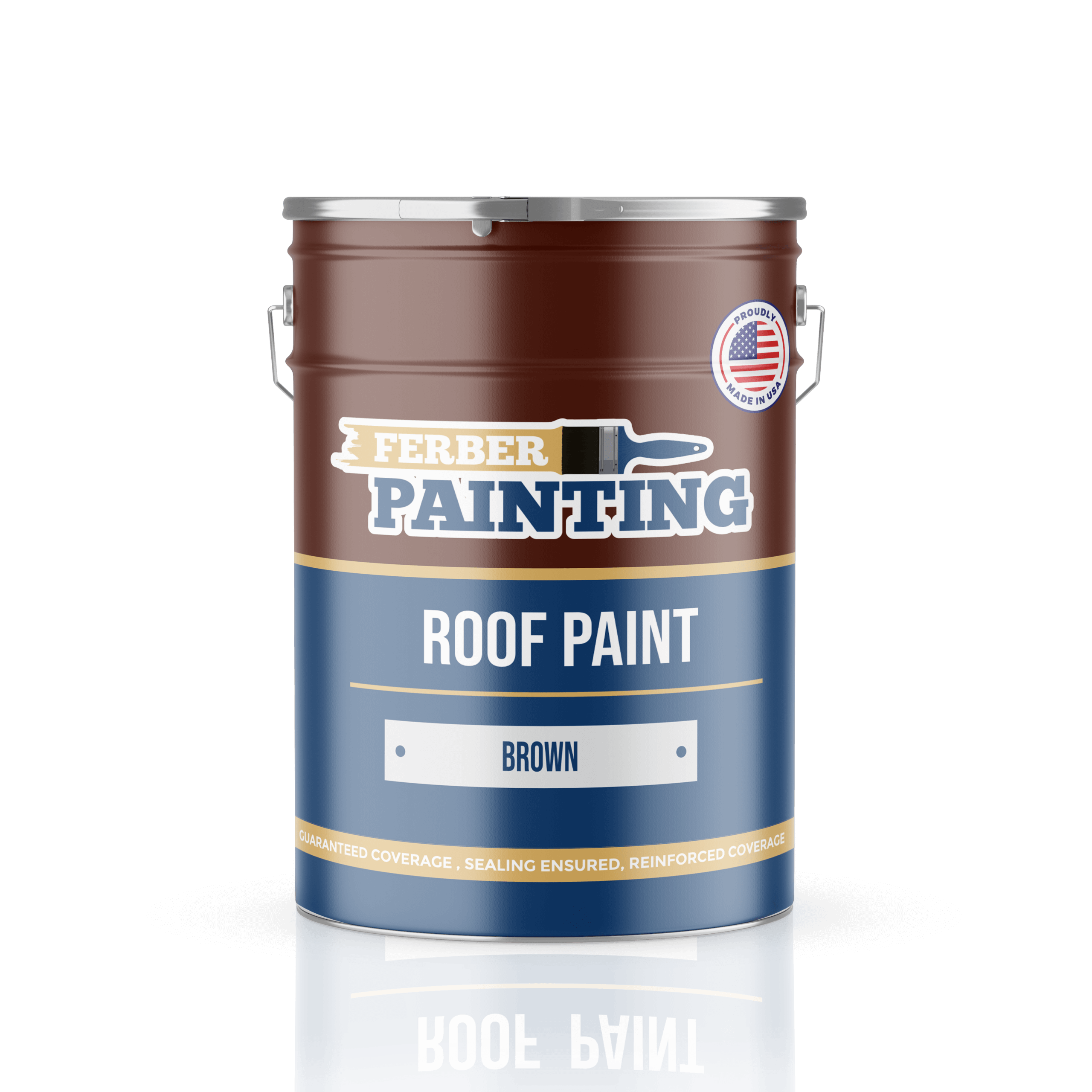 Ferber Painting Roof Paint takmaling brun matt