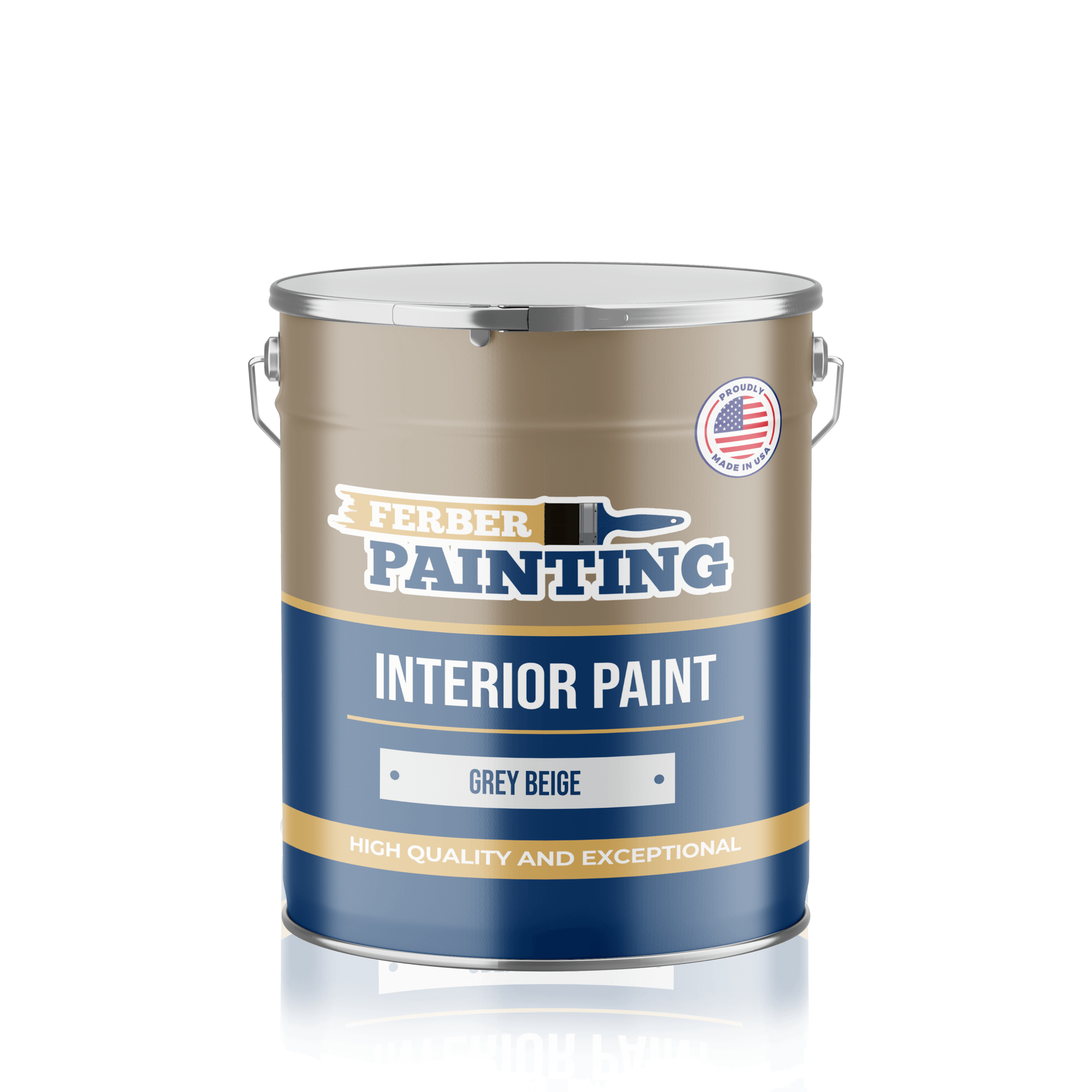 Ferber Painting interiørmaling gråbeige vaskbar