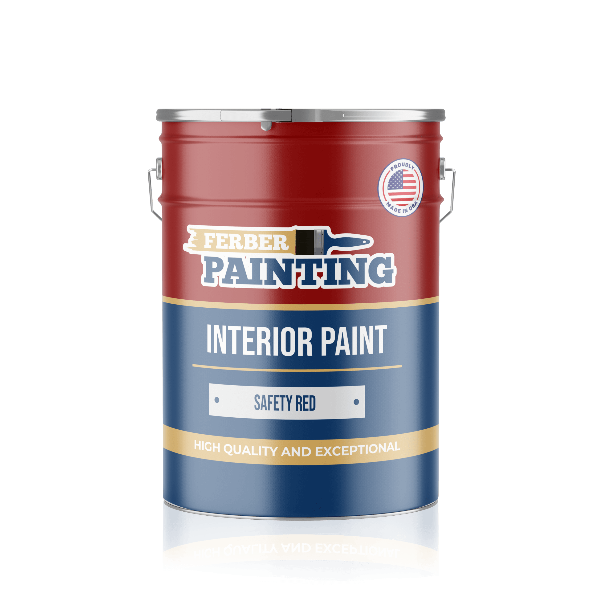 Ferber Painting Interior interiørmaling safety rød matt