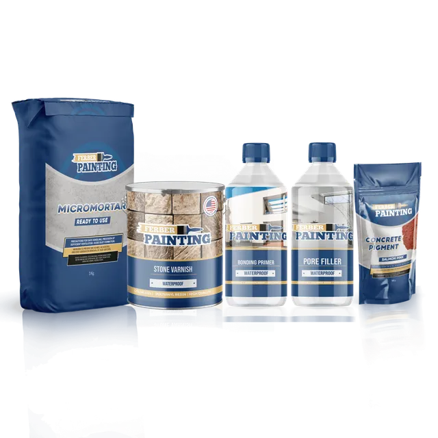 Ferber Painting Microcement Kit Large mikrosement for gulv