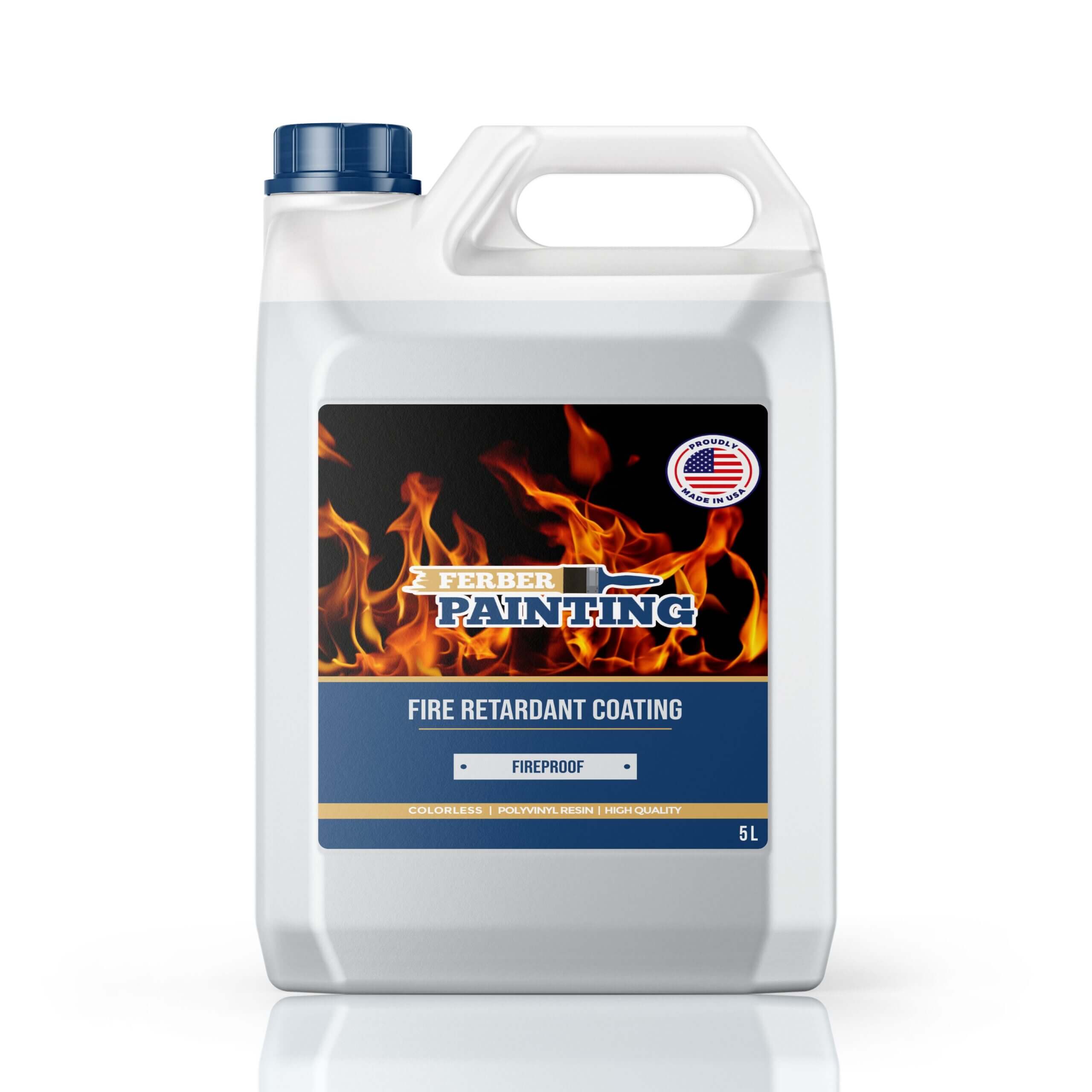 Ferber Painting Fire Retardant brannmaling M1 hvit
