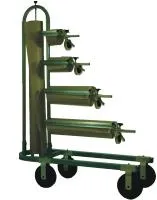 FK 304000 papirvogn stor 5 ruller 20-90cm mobil