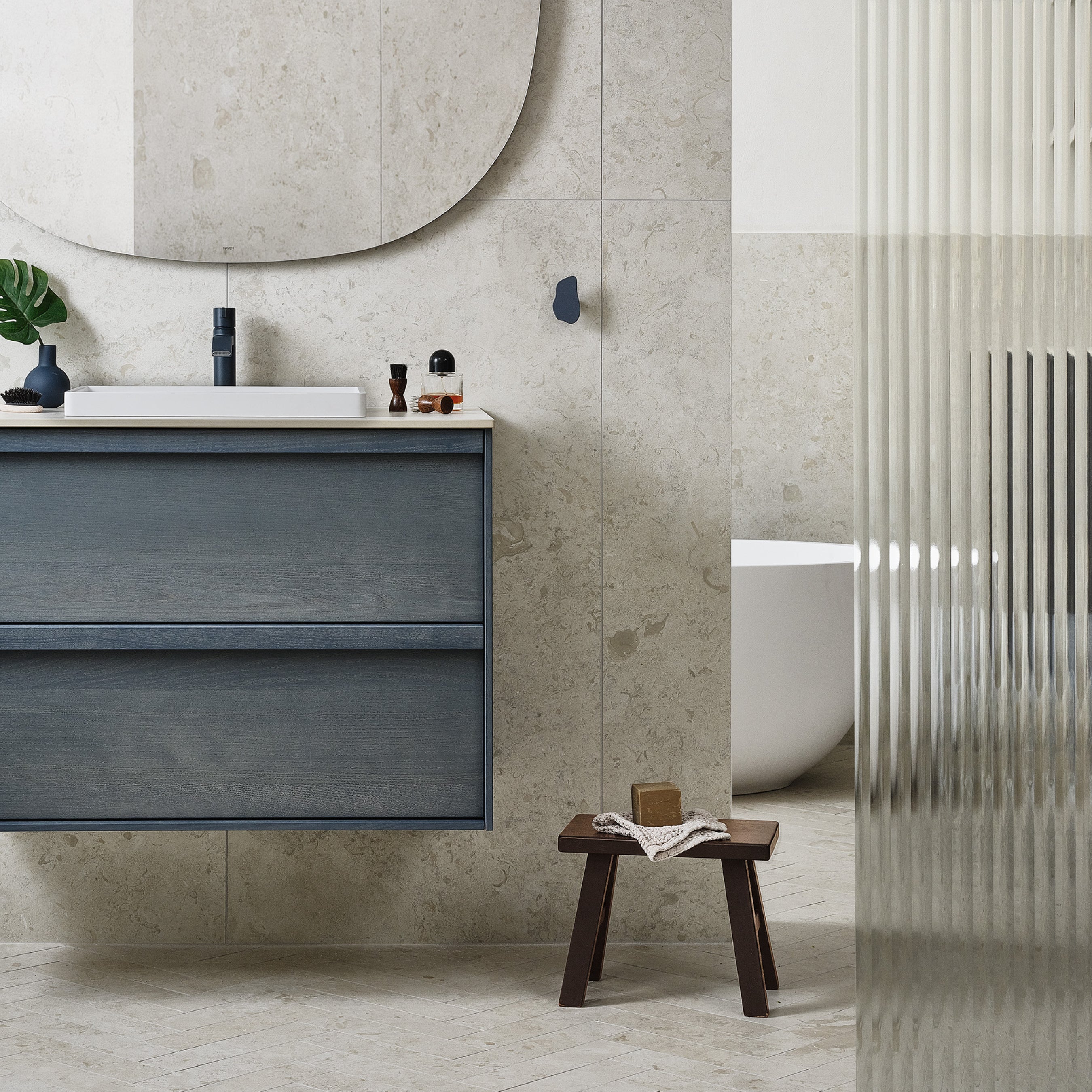 Toniton Arch 02 servantbatteri Deep Blue matt