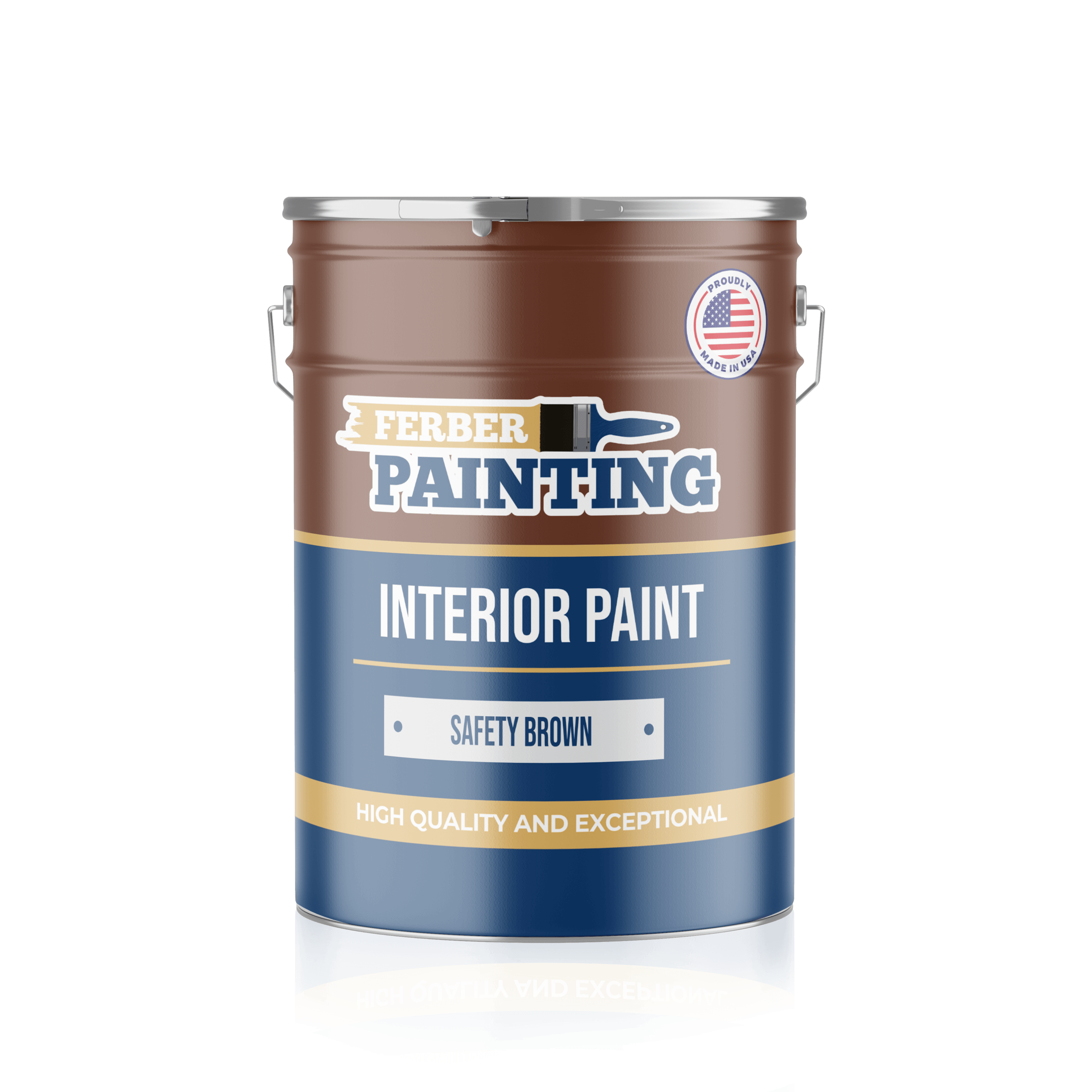 Ferber Painting interiørmaling sikkerbrun dekkende