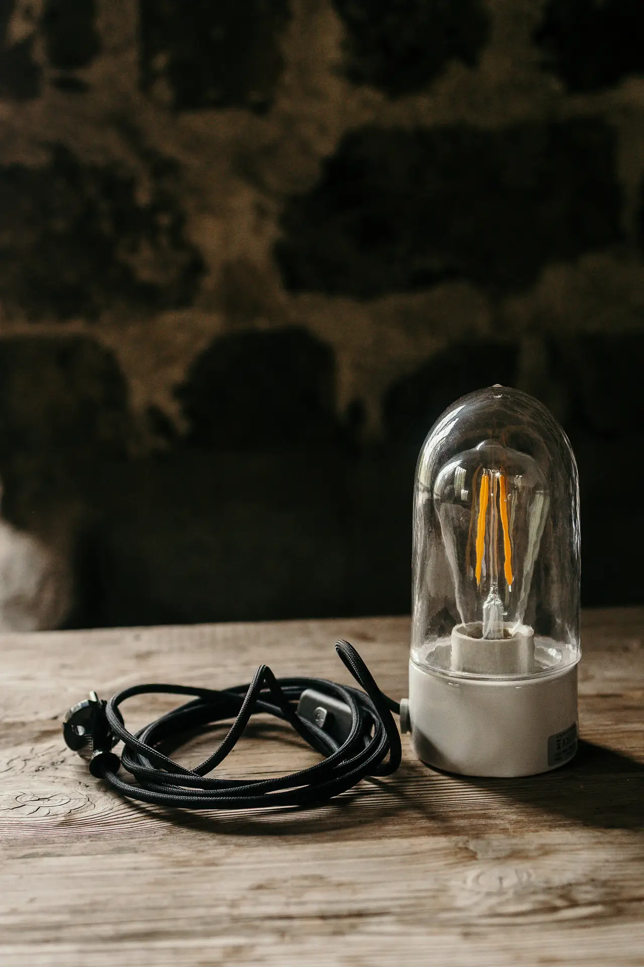 Gysinge Vindslampe bordlampe porselen E27