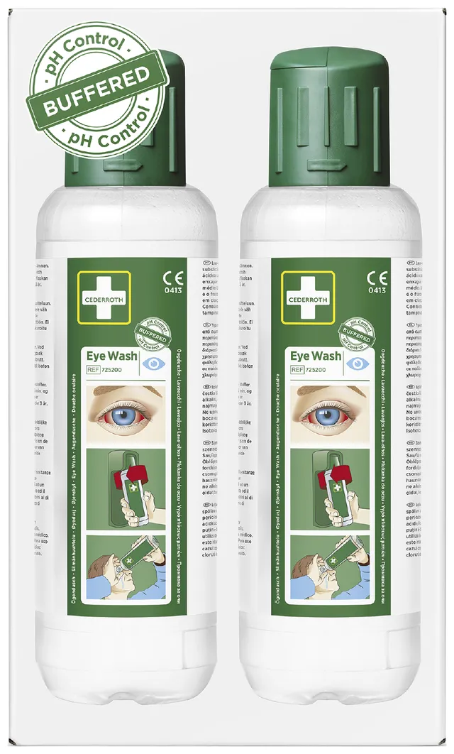 C. Christoffersen 725200 øyedusjflaske 2x500 ml steril