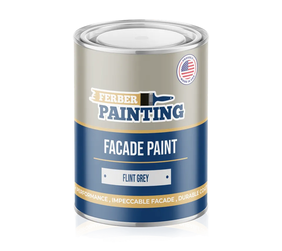 Ferber Painting Facade Paint Flint Grey fasademaling matt