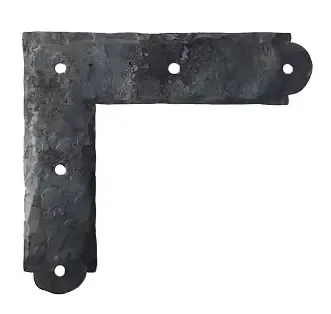 Gysinge hjørnejern vindusbeslag 1800-1850 håndsmidd