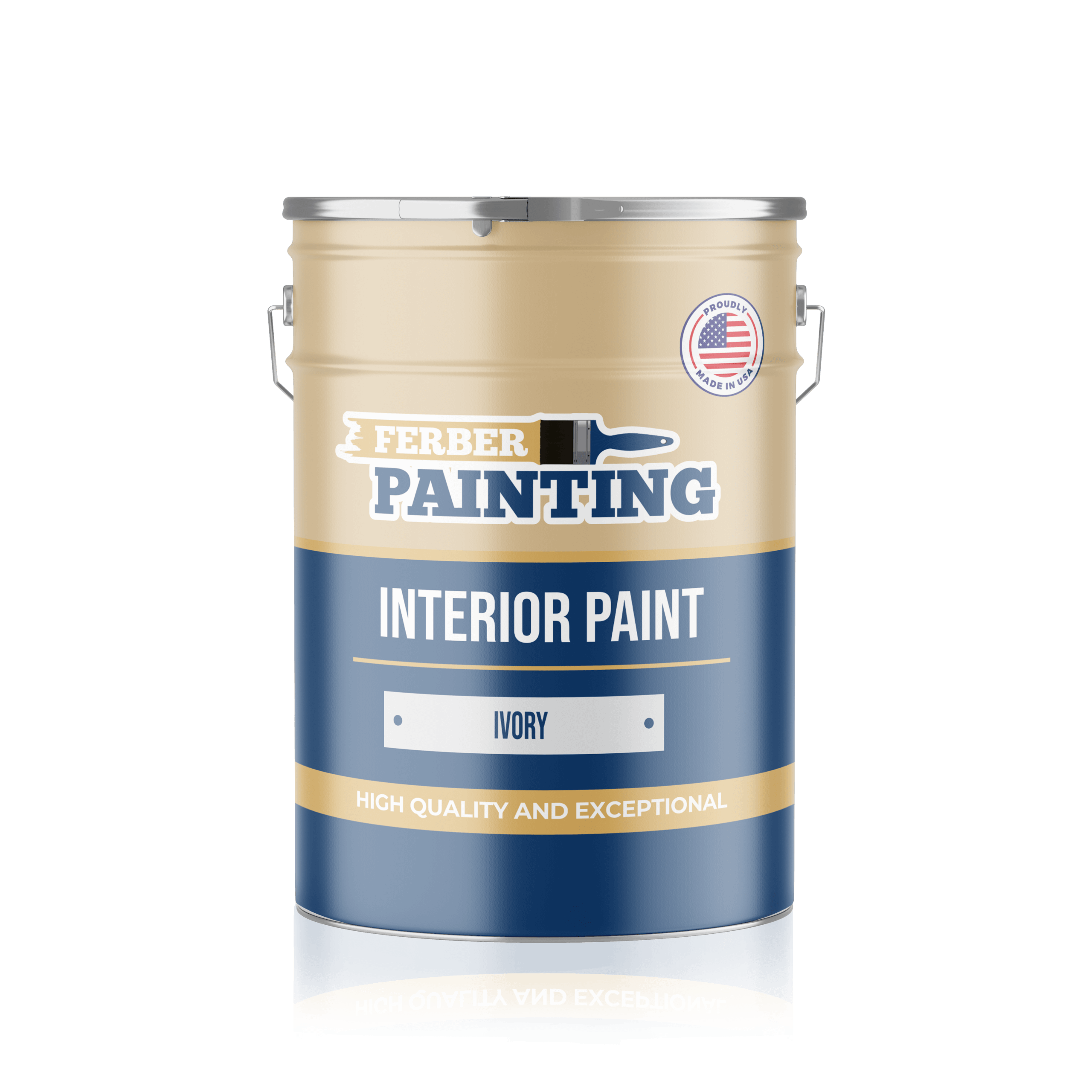 Ferber Painting interiørmaling elfenben matt vaskbar