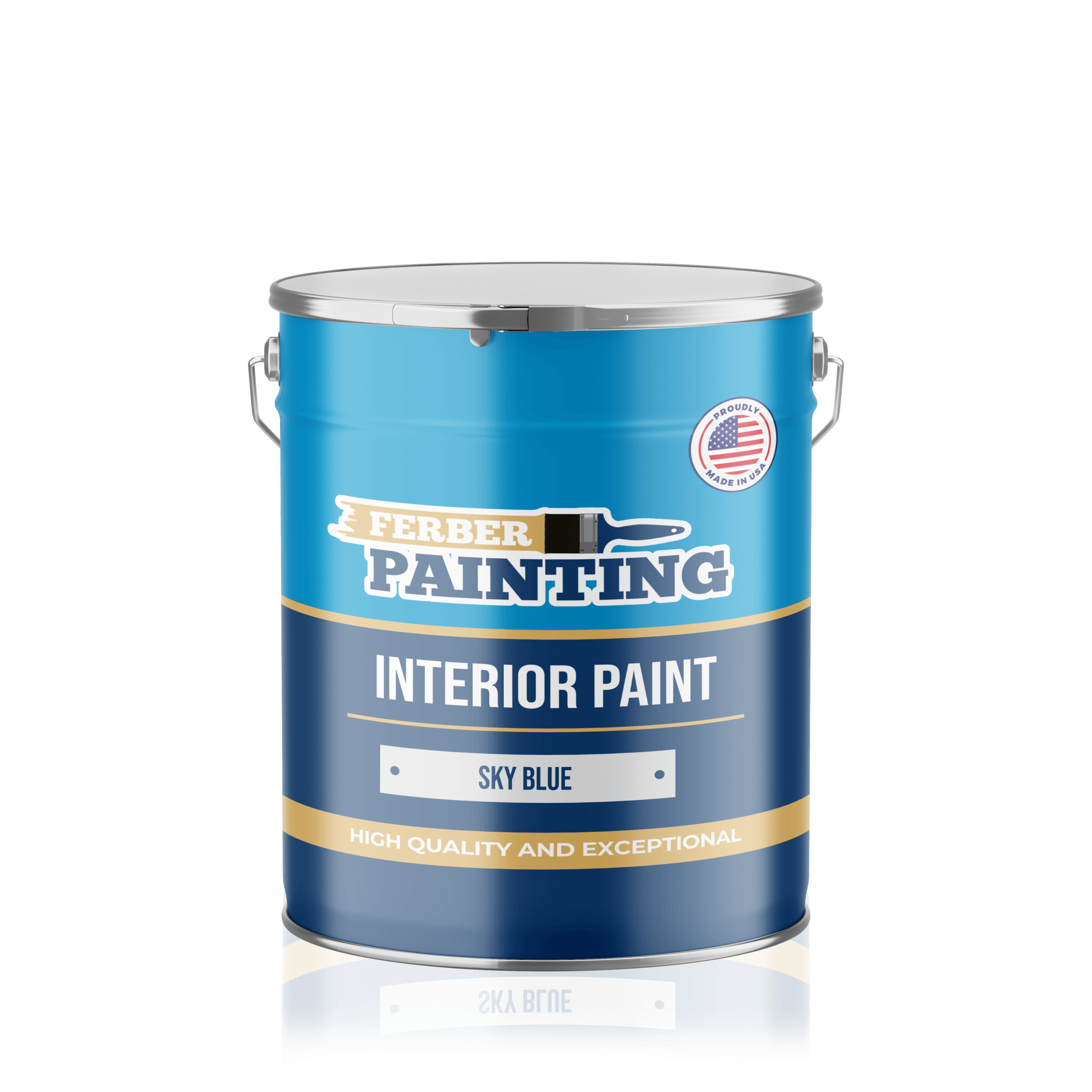 Ferber Painting interiørmaling himmelblå matt dekkevne