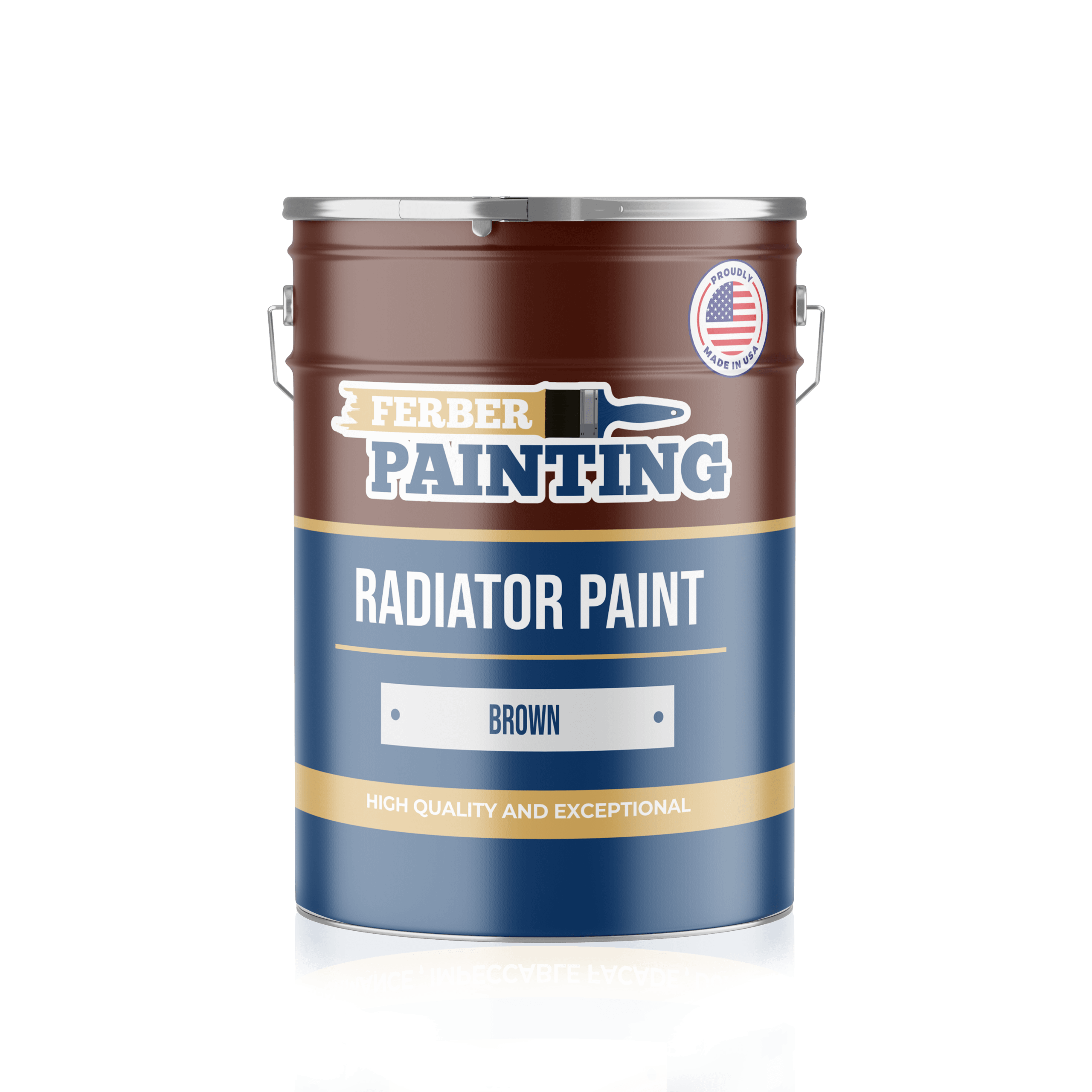 Ferber Painting radiatorlakk brun varmebestandig