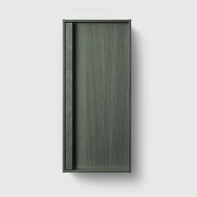 Toniton H2 veggskap 32 cm ash green venstre