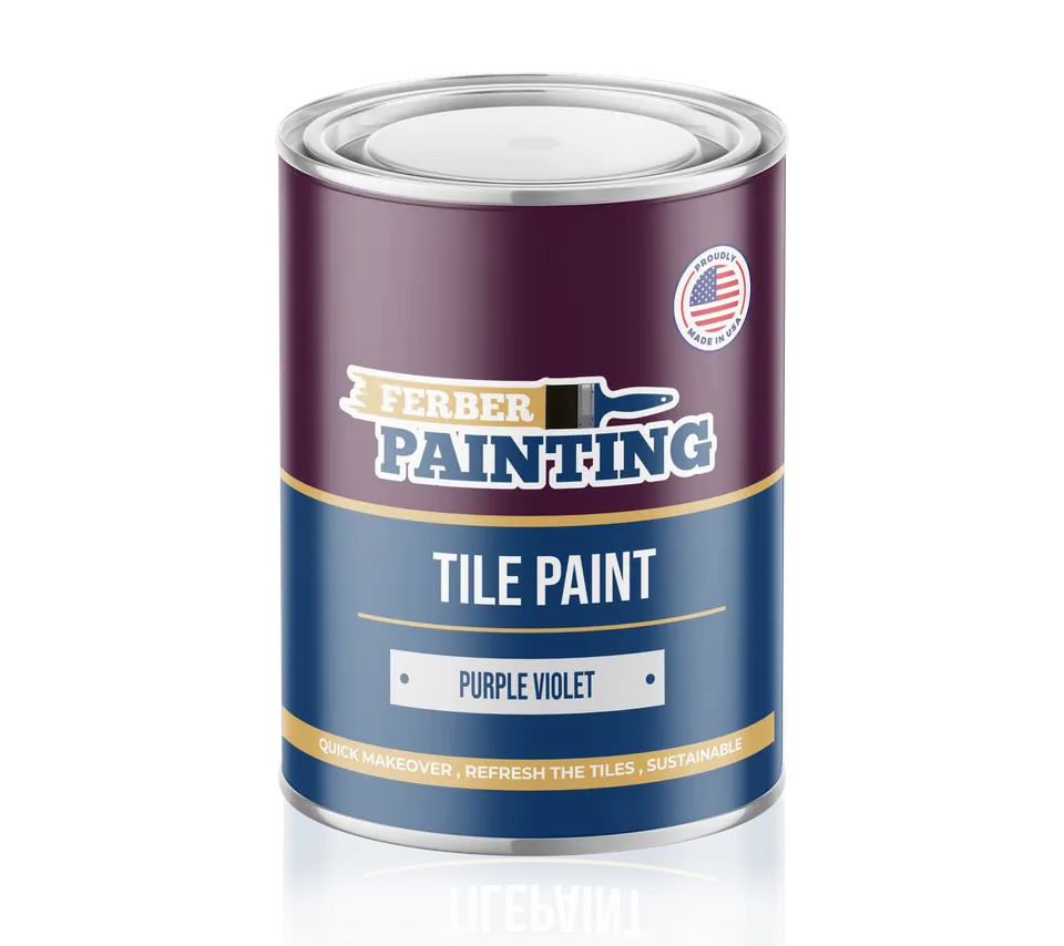 Ferber Painting Tile Paint flismaling purpurfiolett dekkende