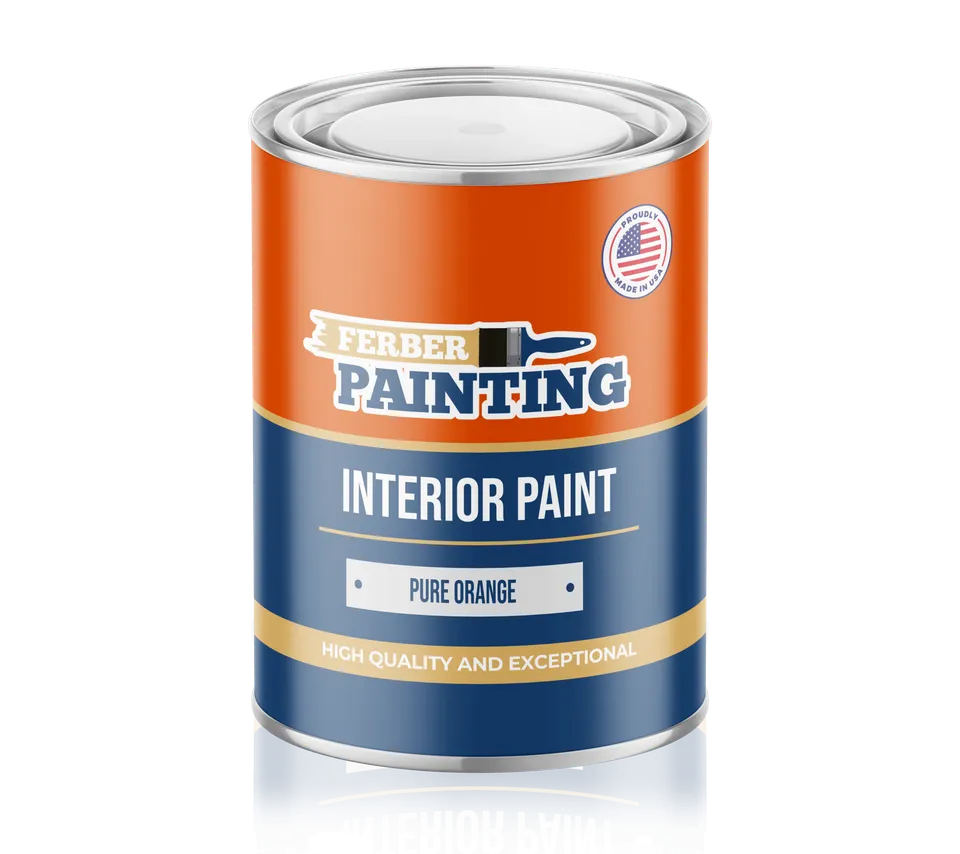 Ferber Painting interiørmaling oransje matt vaskbar