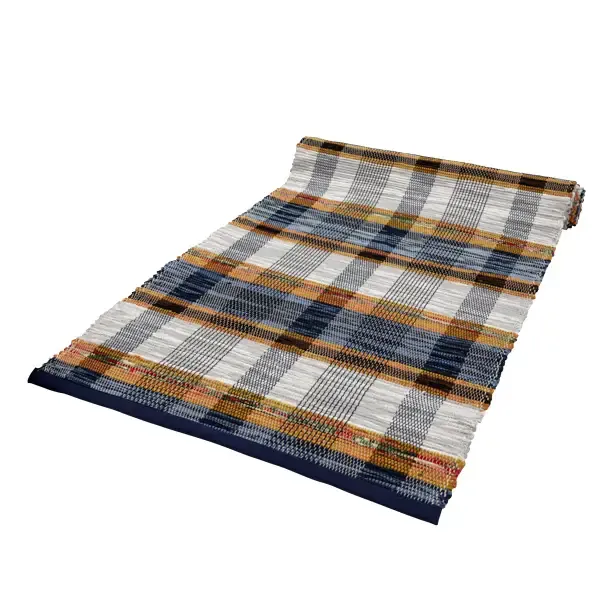 Gysinge Tuskaft trasmatte bomullsmatte 60 cm stripet