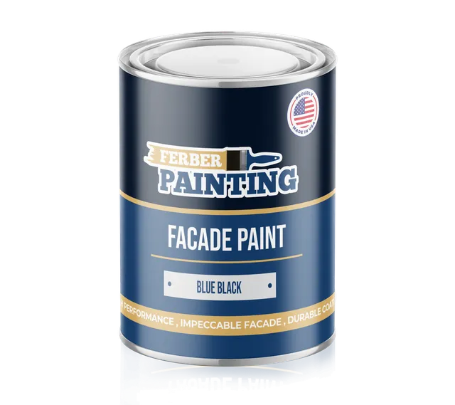 Ferber Painting fasademaling blåsvart matt værbestandig