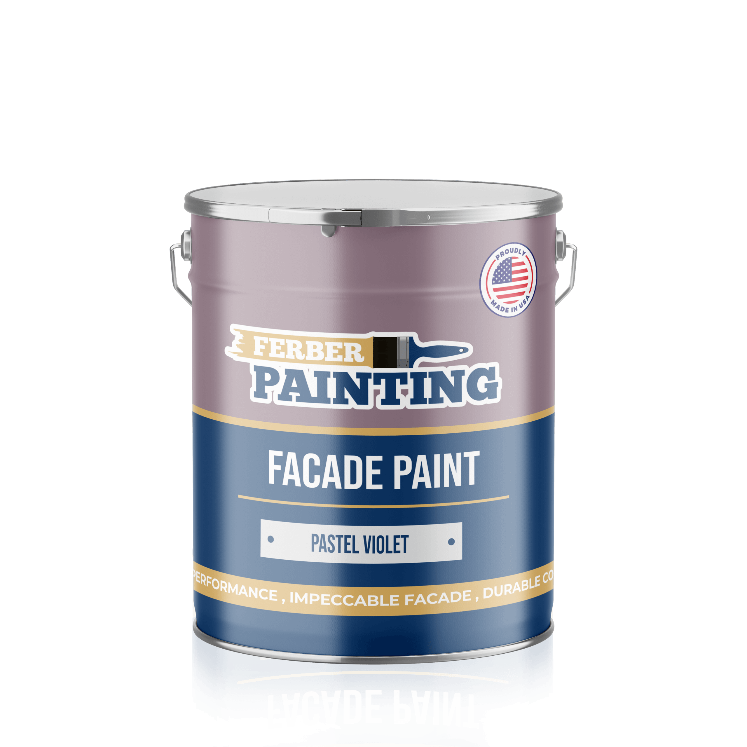 Ferber Painting Facade Paint Pastel Violet fasademaling pastellfiolett