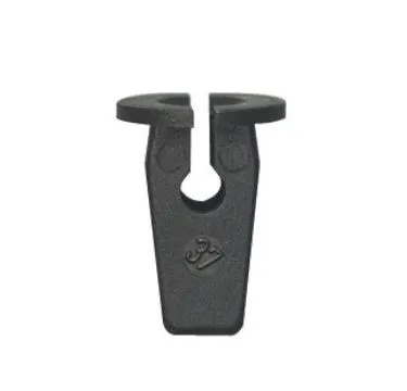 Restagraf 10265 plastmutter 4,8 mm støtfanger