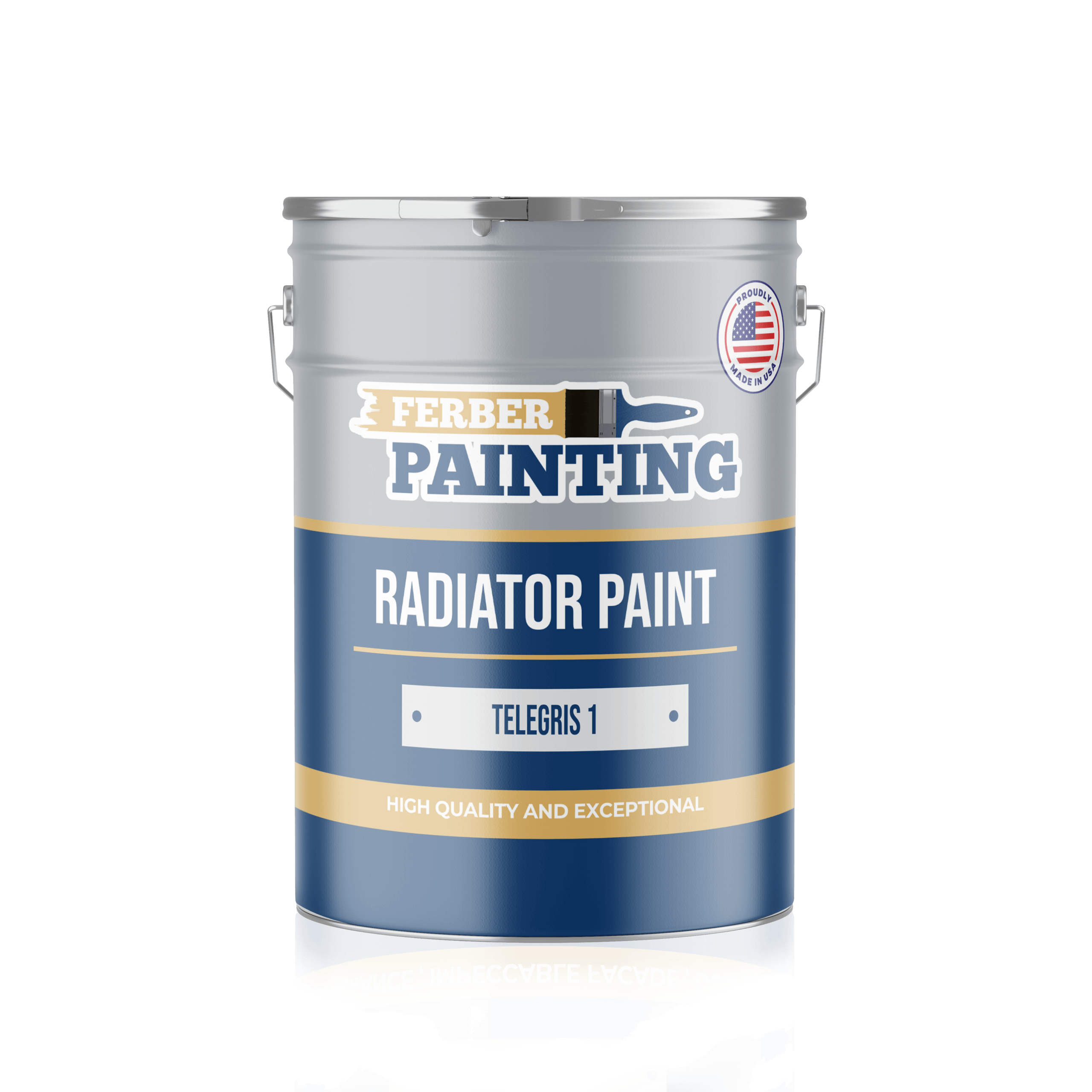 Ferber Painting radiatormaling telegrå varmebestandig