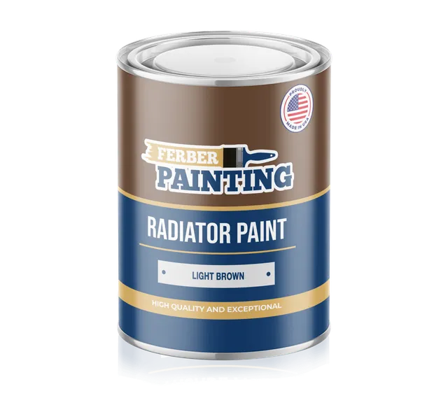 Ferber Painting radiatormaling lysebrun varmebestandig