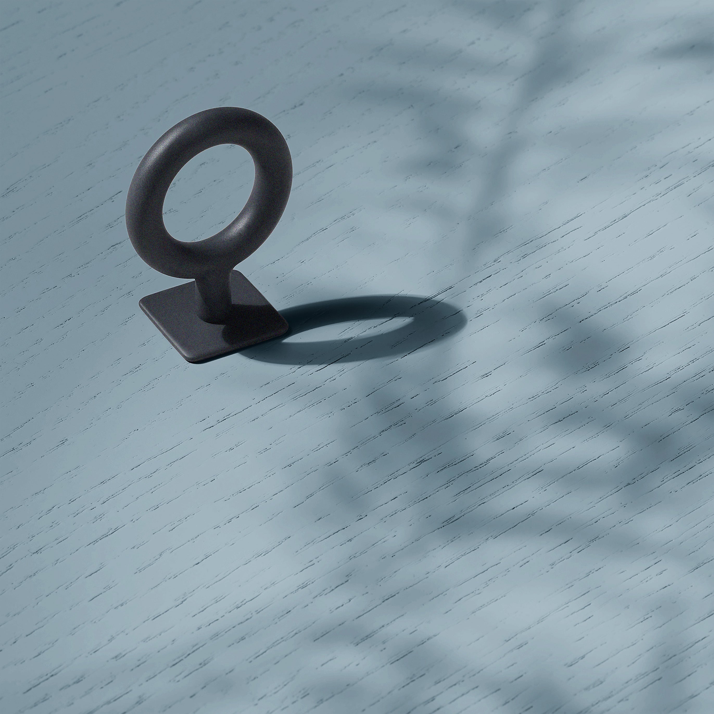 Toniton Key knotthåndtak deep blue metall