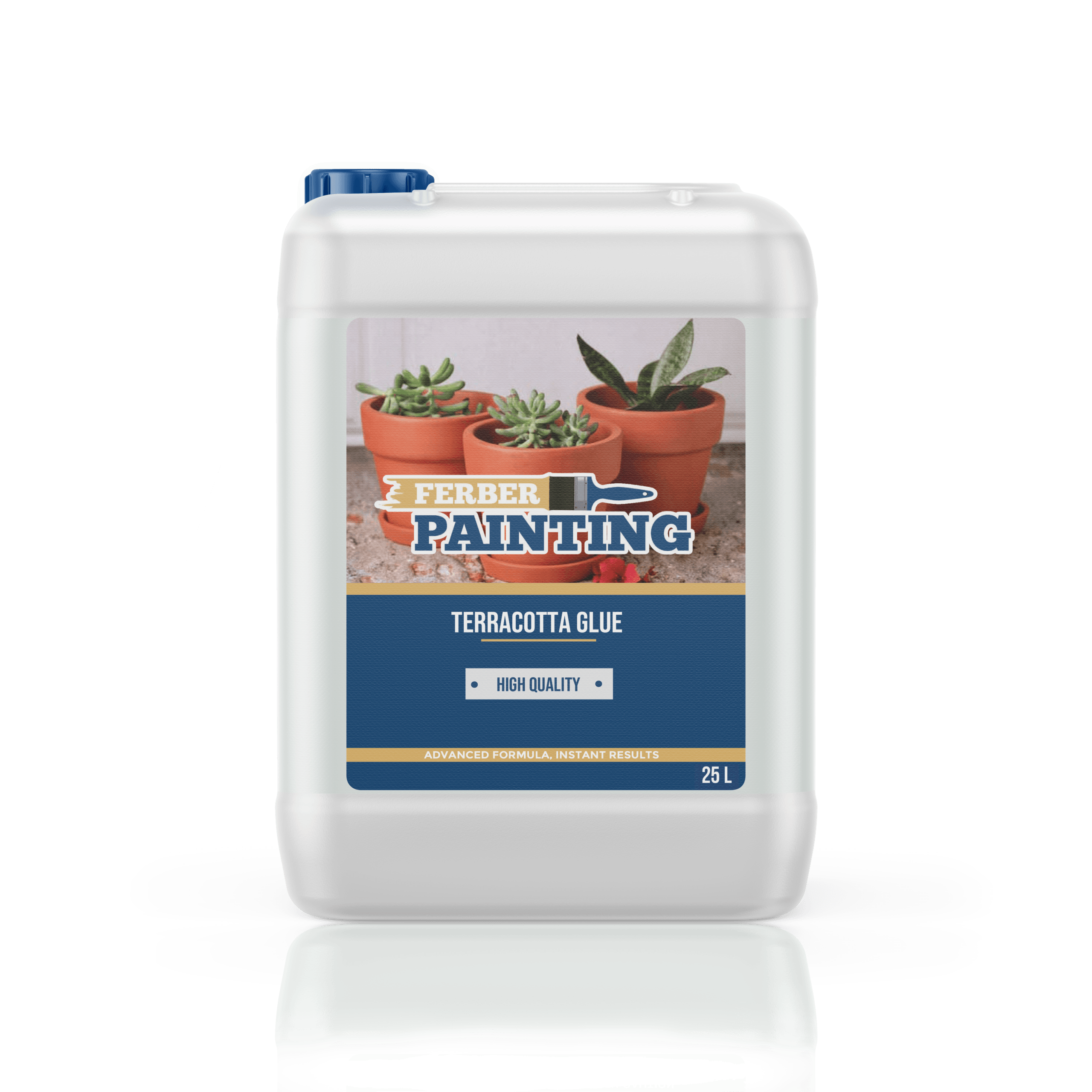 Ferber Painting terracotta lim for potter og fliser – sterk