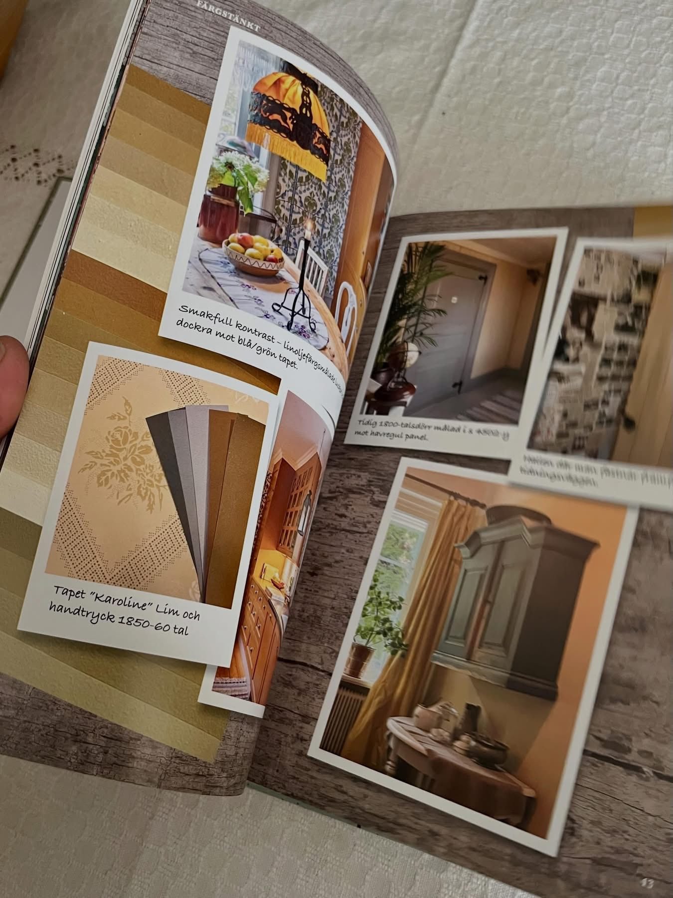 Ovolin Färgstänkt bok fargesetting inne og ute