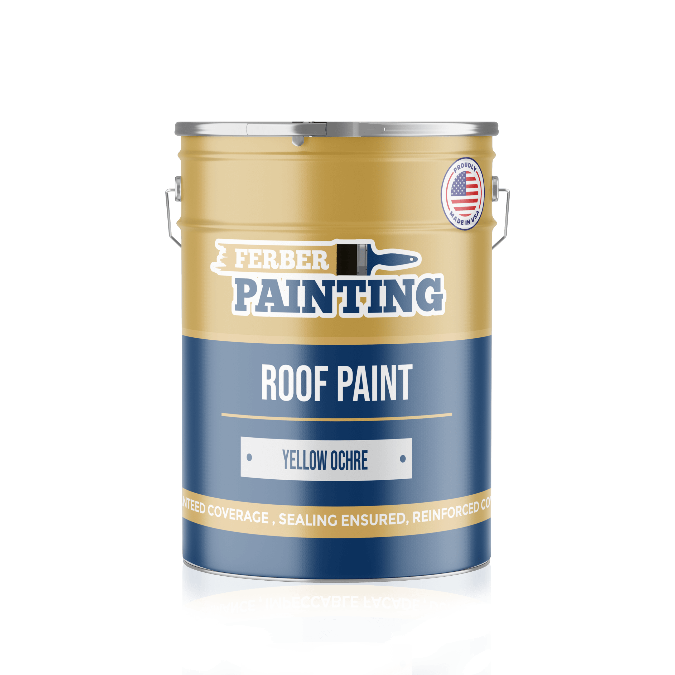 Ferber Painting Roof Paint Yellow Ochre takmaling gul oker