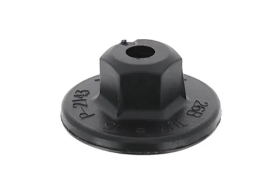 Restagraf 12266 plastmutter 5 mm hjulhus 8 pk