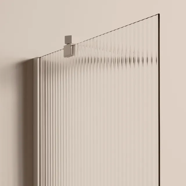 Toniton Rib dusjvegg greige 83 cm