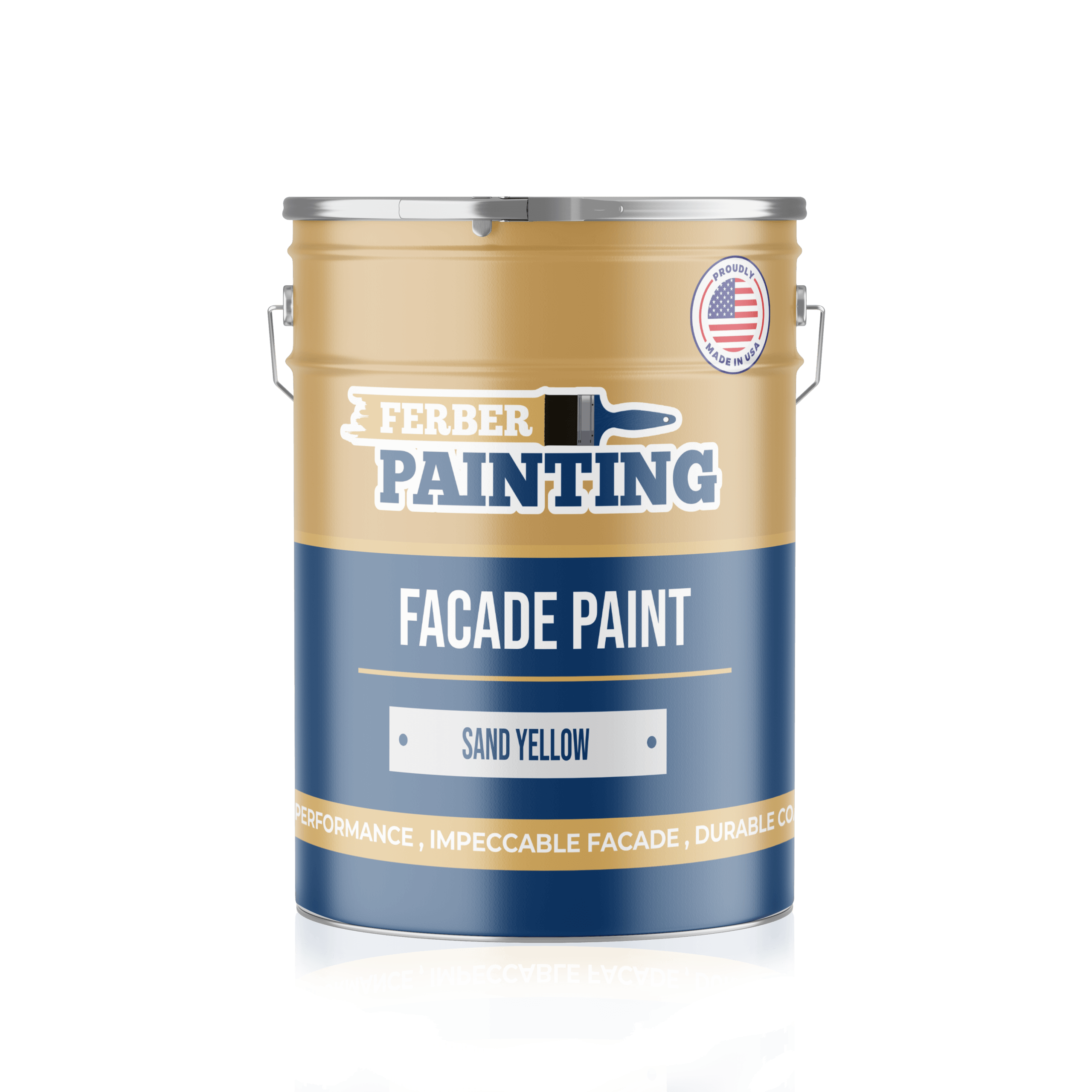Ferber Painting fasademaling sandgul værbestandig