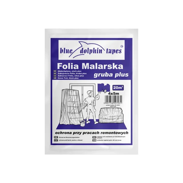 Blue Dolphin Gruba Plus tykk dekkefilm gulv møbel