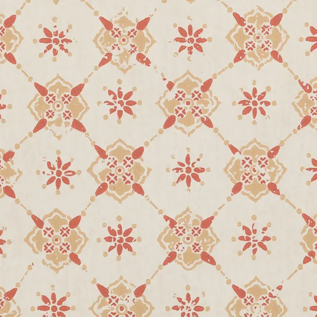 Gysinge Gårdskontoret beige tapet 53 cm x 10 m smårutet
