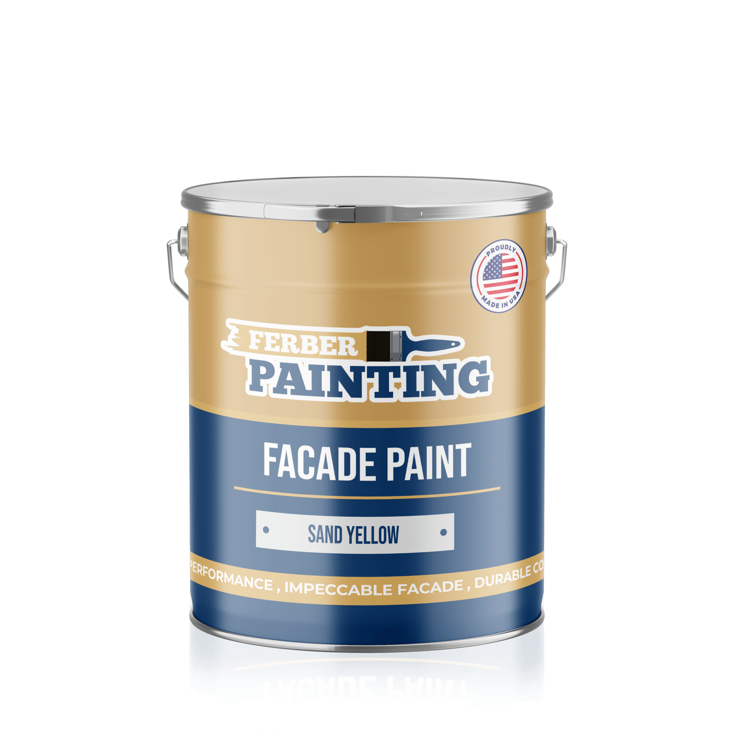 Ferber Painting fasademaling sandgul værbestandig