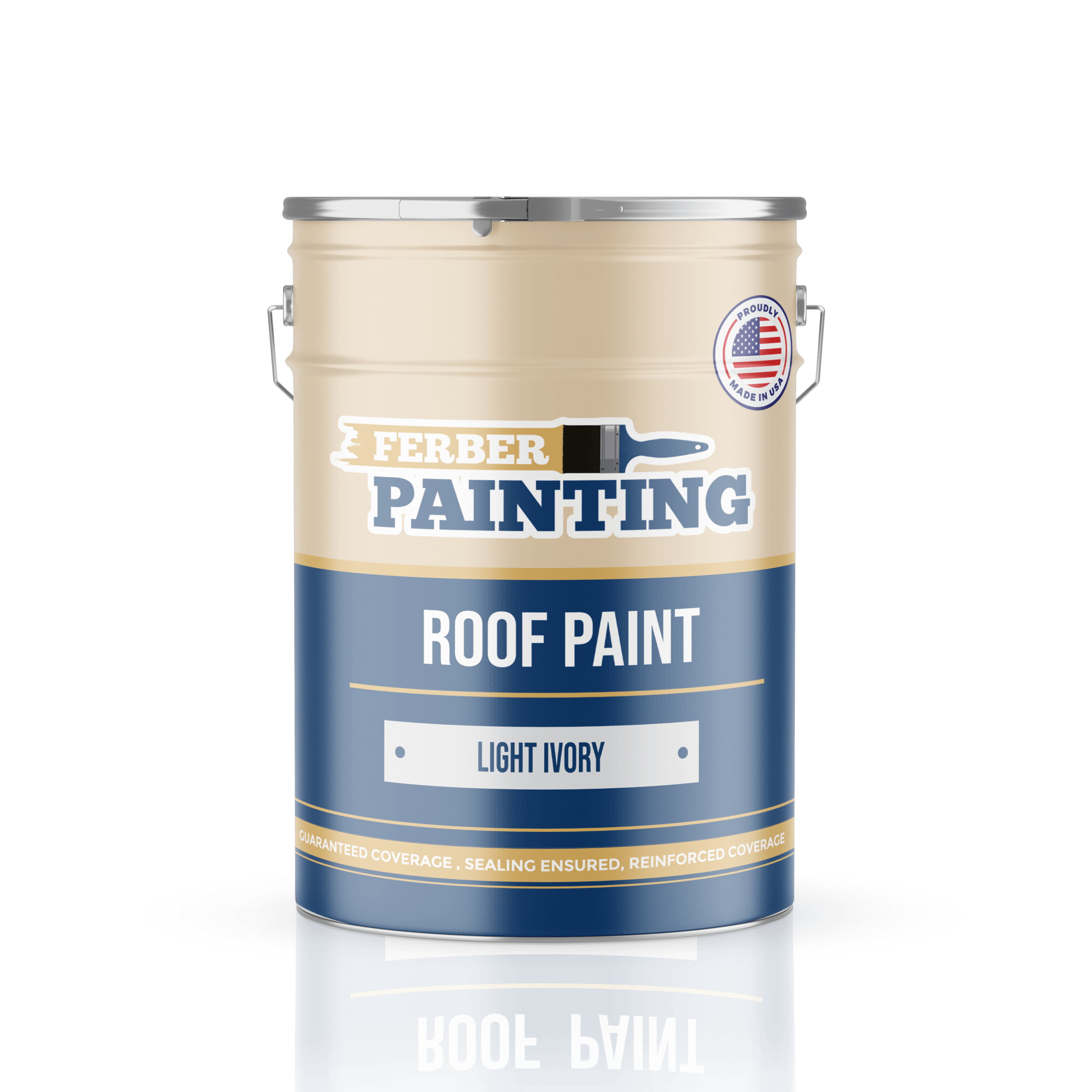Ferber Painting Roof Paint takmaling lys elfenben matt
