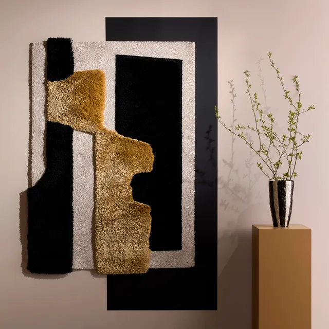 Toniton Tones Art Rug Ockra teppe 70x100 cm
